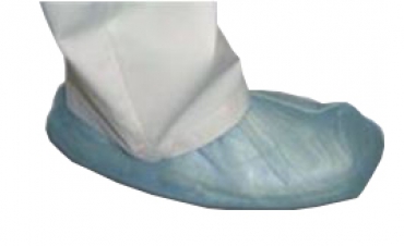 Cubrezapatos azul de polipropileno. Bolsa de 100 unidades