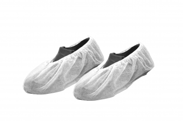 Cubrezapatos polietileno G.80 color blanco. Bolsa de 100 unidades | CALZAS CUBREZAPATOS