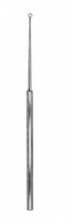 Cureta auricular Buck cortante curva, 16,5 cm, "1" | ORL