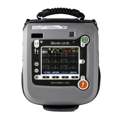 Reanibex 500 Defibrillator. Various options
