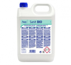 Desinfectante ecológico no clorado, Sanit Bio. Garrafa de 5L | SUPERFICIES