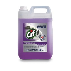 Detergente desinfectante concentrado para cocinas Cif Pro Formula. 5 litros
