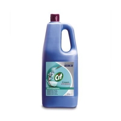 Detergente en crema con lejía Cif Pro Formula. 2 litros