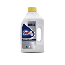 Detergente líquido para máquinas lavavasos Sun Pro Formula. 2 litros