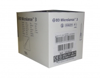 Aguja hipodérmica BD Microlance 0,7 mm x 30 mm 22G x 1 1/4 . Caja de 100 | Agujas hipodérmicas BD microlance