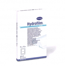 Apósito transparente Hydrofilm Plus 5 x 7,2 cm. Caja de 50
