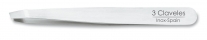 Pinza depilar cangrejo sesgada 10 cm
