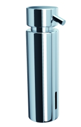 Dispensador de jabón líquido manual de latón cromado 0,3 L (encimera)