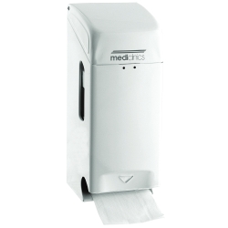 Dispensador de papel higiénico, acero epoxi blanco. 3 rollos | DISPENSADORES DE PAPEL HIGIÉNICO Y PAÑUELOS