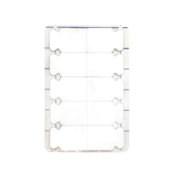 Electrodo ECG flexible radiotransparente desechable, 34 x 23 mm. Caja de 100 unidades