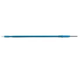 Electrodo estéril desechable de acero inoxidable, 153 mm (mango de 147 mm), punta plana