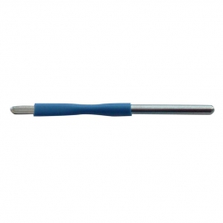 Electrodo estéril desechable de acero inoxidable, 50 mm (mango de 44 mm) , punta plana | ELECTRODOS