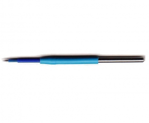 Electrodo estéril desechable (punta colorado) de tungsteno, 65 mm (mango de 61mm), punta en aguja