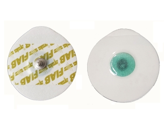 Electrodos desechables de espuma, de gel líquido, de 48-50 mm de diámetro. Caja 1200 unidades
