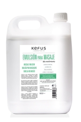 Emulsão para Massagem Profissional Kefus. 5 litros