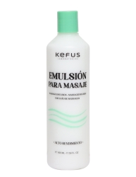 Emulsion para Masaje profesional Kefus. 500 ml