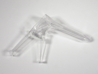 Espéculo ginecológico desechable de cremallera. 23 mm de diámetro