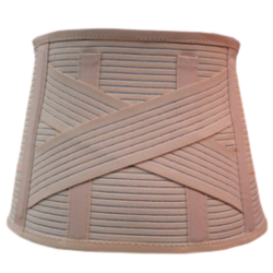 Faja preventiva sacrolumbar, color beige. Varias tallas