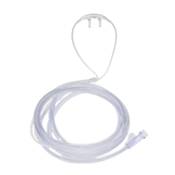 Gafa nasal O2/CO2 para capnografía con conector Luer-Lock. Infantil