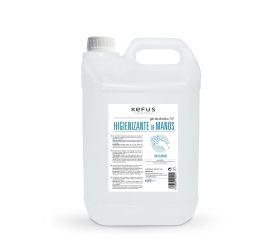 Gel alcoolique hygiénisant pour les mains Kefus. 5 litres