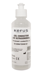 Gel conductor ultrasonidos Kefus. 250 ml
