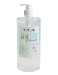 Gel d'Aloe Vera naturel Kefus. 1 litre