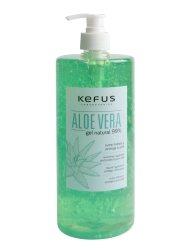 Gel de Aloe Vera natural verde Kefus. 1 litro