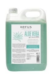 Gel de Aloe Vera natural verde Kefus. 5 litros