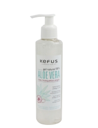 Gel de Aloe Vera, Rosa mosqueta y Argán Kefus. 200 ml