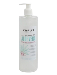 Gel de Aloe Vera, Rosa mosqueta y Argán Kefus. 500 ml