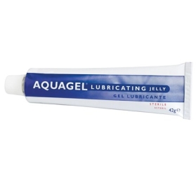Gel lubricante Aquagel. Tubo de 42g. 12 unidades
