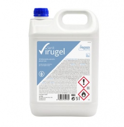 Gel pour lavage chirurgical des mains, Virugel. Bidon de 5L