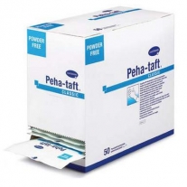 Gants chirurgicaux Peha-Taft Classic en latex, sans poudre. 1 Paire. Plusieurs tailles.