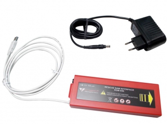 Interfaz con cable USB para desfibrilador Rescue Sam