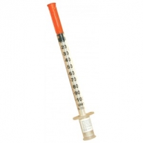 Jeringa insulina 1 ml. con aguja 0,30 x 8 mm. ICO PLUS 3. Caja de 100 | JERINGAS DE INSULINA 3 CUERPOS CON AGUJA