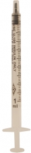 Jeringa ICOPlus3, 1 ml, sin aguja, sin residuo. Caja de 100 u