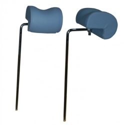 Set of gynecological stirrups adjustable in height and 360º rotating