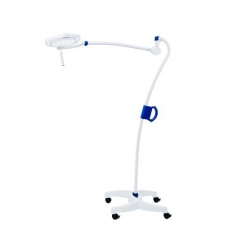 Lámpara de cirugía LED 130 Plus, 100.000 lux, Dr.Mach. Base rodable y brazo oscilante | Lámparas cirugía base rodable
