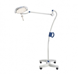 Lámpara de cirugía LED 150F, 110.000 lux, Dr.Mach. Base rodable
