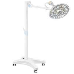 Lampe chirurgicale U29 avec réglage de couleur, 160.000lux à 1m. Base sur roulettes