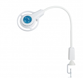 Lámpara flexible de reconocimiento MS FLEX PLUS, 65.000 lux a 50cm. Anclaje a mesa | Lámparas de reconocimiento médico para mesa