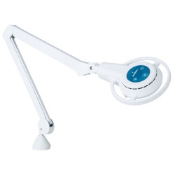 Lámpara de reconocimiento MS LED PLUS con regulador de intensidad, anclaje a pared y brazo extensor