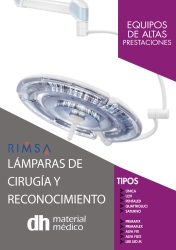 LAMPARAS DE CIRUGÍA Y RECONOCIMIENTO RIMSA | CATALOGOS