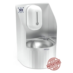 Lavabo mural électronique 3D, 352x303x551mm