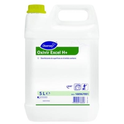 Limpiador desinfectante de amplio espectro Oxivir Excel H+. 5 litros