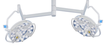 Lámpara de cirugía con doble brazo LED 3SC, Dr.Mach. Anclaje a techo hasta 3m | Lámparas para cirugía de techo