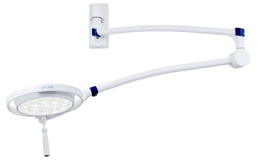 Lámpara de cirugía LED 130 Dental P, 65.000lux a 1m, Dr Mach. Anclaje a pared | Lámparas para cirugía de pared