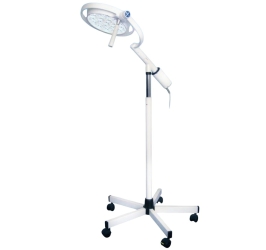 Lámpara de exploración LED 130F, Dr.Mach. Base rodable y brazo corto | Lámparas cirugía base rodable
