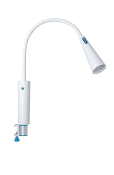 Lámpara Luxiflex LED Plus II de exploración avanzada, 50.000 lux a 50 cm. Anclaje a raíl