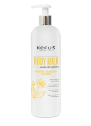 Loción corporal Body Milk Aceite Hipérico Kefus. 500 ml